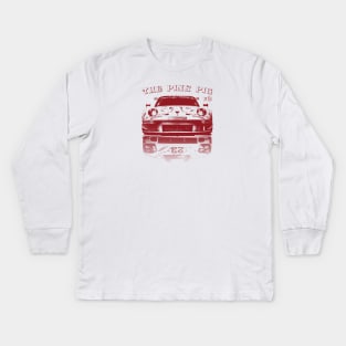 Le Mans Winner in Pink Kids Long Sleeve T-Shirt